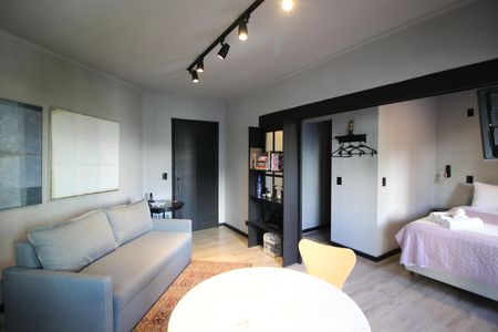 Sala/ Suíte  de kitnet/studio à venda com 1 quarto, 39m² em Itaim Bibi, São Paulo