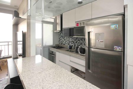 Cozinha de apartamento à venda com 2 quartos, 64m² em Parque Independencia, São Paulo