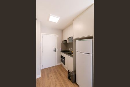 Studio para alugar com 25m², 1 quarto e sem vaga Studio para alugar com 25m², 1 quarto e sem vagaCozinha