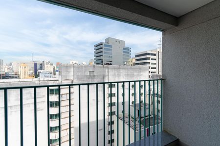 Varanda de kitnet/studio para alugar com 1 quarto, 25m² em Liberdade, São Paulo