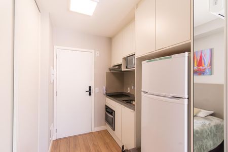 Studio para alugar com 25m², 1 quarto e sem vaga Studio para alugar com 25m², 1 quarto e sem vagaCozinha