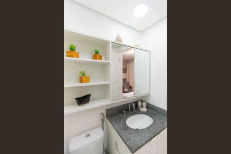 Studio para alugar com 25m², 1 quarto e sem vaga Studio para alugar com 25m², 1 quarto e sem vagaBanheiro
