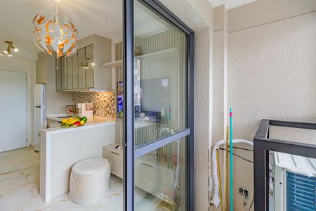 Varanda de apartamento para alugar com 1 quarto, 30m² em Vila Cordeiro, São Paulo