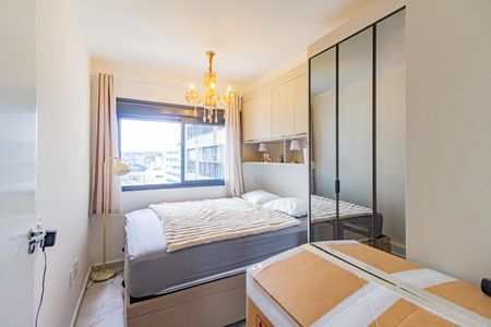 Quarto Suíte de apartamento para alugar com 1 quarto, 30m² em Vila Cordeiro, São Paulo