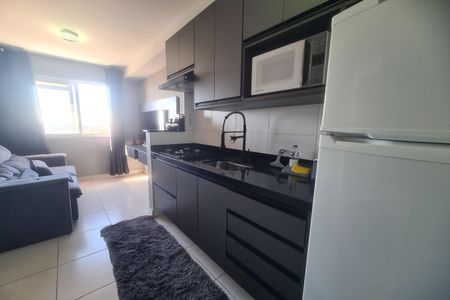 Studio à venda com 27m², 1 quarto e sem vaga Studio à venda com 27m², 1 quarto e sem vagaCozinha e Área de Serviço