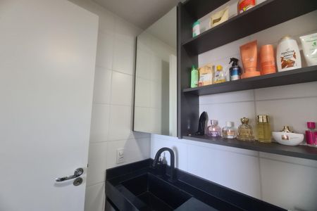 Banheiro de kitnet/studio à venda com 1 quarto, 27m² em Jardim Planalto, São Paulo