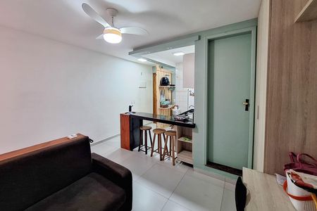 Sala de apartamento para alugar com 1 quarto, 50m² em Itaipu, Niterói