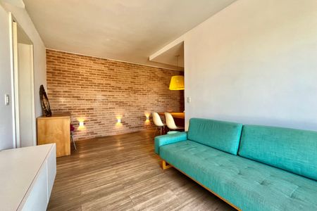 Sala de apartamento para alugar com 1 quarto, 60m² em Mirandópolis, São Paulo