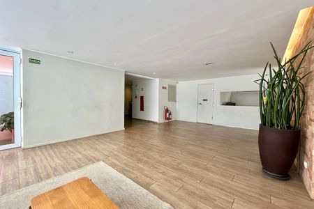 Apartamento para alugar com 60m², 1 quarto e 1 vagaHall social