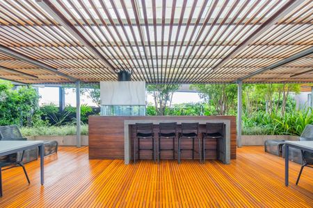 Apartamento à venda com 35m², 1 quarto e 1 vaga Apartamento à venda com 35m², 1 quarto e 1 vagaÁrea comum - Churrasqueira
