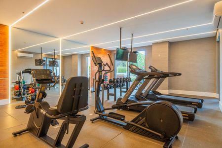 Apartamento à venda com 35m², 1 quarto e 1 vaga Apartamento à venda com 35m², 1 quarto e 1 vagaÁrea comum - Academia