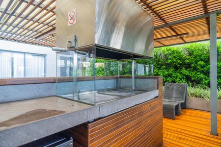 Apartamento à venda com 35m², 1 quarto e 1 vaga Apartamento à venda com 35m², 1 quarto e 1 vagaÁrea comum - Churrasqueira