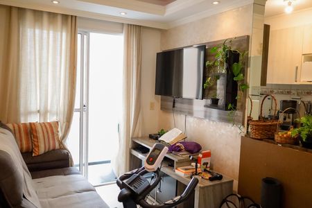 sala de apartamento para alugar com 2 quartos, 49m² em Santa Maria, Osasco
