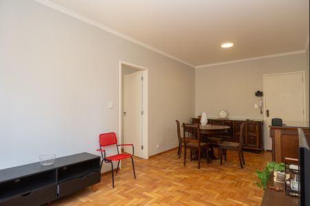 Apartamento para alugar com 60m², 1 quarto e 1 vaga Apartamento para alugar com 60m², 1 quarto e 1 vagaSala