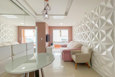 Sala de apartamento para alugar com 2 quartos, 52m² em São Pedro, Osasco