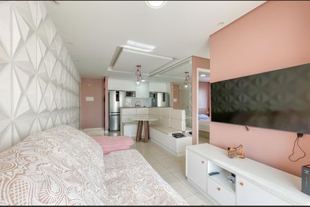 Sala de apartamento para alugar com 2 quartos, 52m² em São Pedro, Osasco