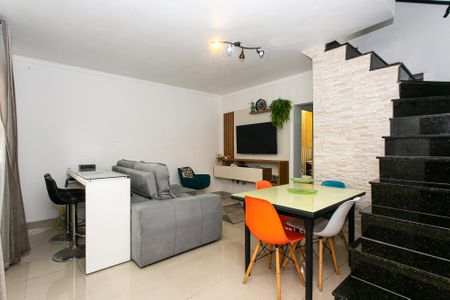Sala de casa de condomínio à venda com 3 quartos, 131m² em Vila Aricanduva, São Paulo
