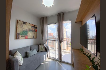 Sala/Cozinha de apartamento para alugar com 1 quarto, 28m² em Perdizes, São Paulo