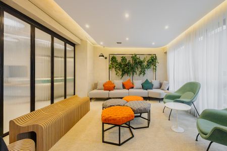 Apartamento à venda com 27m², 1 quarto e sem vagaSalão de Festas