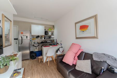 Sala de apartamento para alugar com 1 quarto, 31m² em Bela Vista, São Paulo