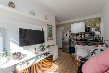 Sala de apartamento para alugar com 1 quarto, 31m² em Bela Vista, São Paulo