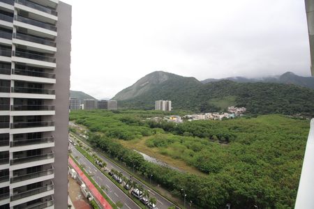 Sala - Vista de apartamento para alugar com 2 quartos, 80m² em Barra Olímpica, Rio de Janeiro