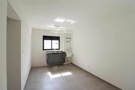 Sala/Cozinha/Área de Serviço de apartamento à venda com 1 quarto, 32m² em Vila Dom Pedro Ii, São Paulo