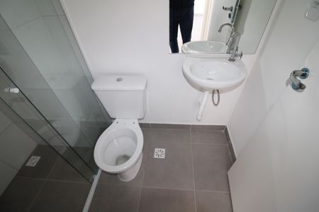 Apartamento para alugar com 39m², 2 quartos e sem vagaBanheiro