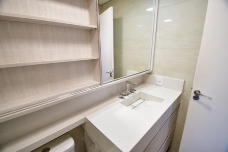 Apartamento à venda com 47m², 1 quarto e 1 vagaBanheiro