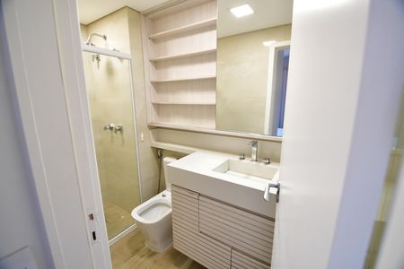 Apartamento à venda com 47m², 1 quarto e 1 vagaBanheiro
