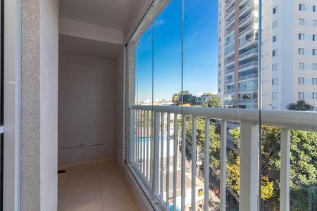 Varanda da Sala de apartamento para alugar com 2 quartos, 41m² em Vila Guaca, São Paulo