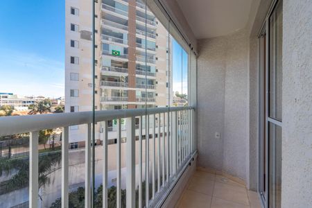 Varanda da Sala de apartamento para alugar com 2 quartos, 41m² em Vila Guaca, São Paulo