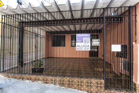 Casa para alugar com 110m², 2 quartos e 1 vaga Casa para alugar com 110m², 2 quartos e 1 vagaFachada - placa IMWU-603