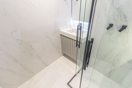 Banheiro de apartamento para alugar com 1 quarto, 26m² em Alto da Mooca, São Paulo