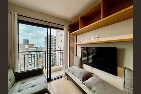 Sala/cozinha de kitnet/studio para alugar com 1 quarto, 37m² em Sumaré, São Paulo