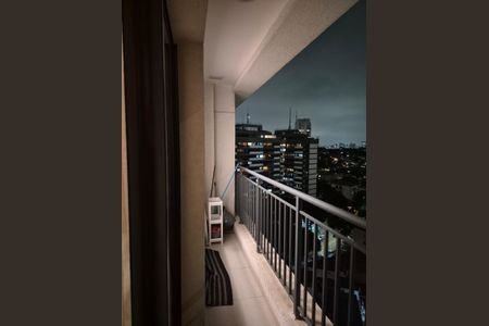 Studio para alugar com 37m², 1 quarto e sem vagaVaranda