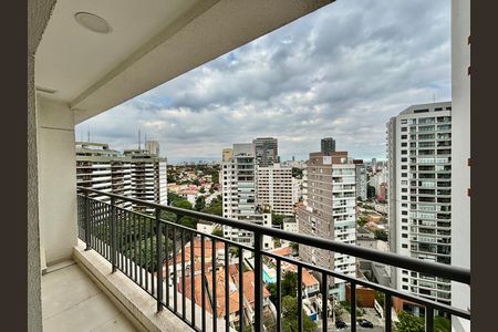 Varanda de kitnet/studio para alugar com 1 quarto, 37m² em Sumaré, São Paulo