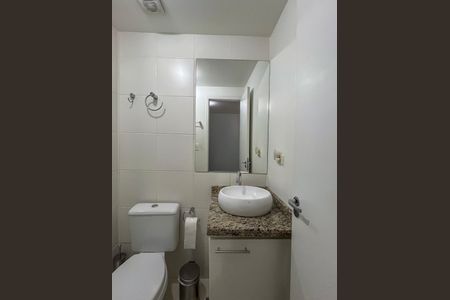 Banheiro da Suíte de apartamento para alugar com 2 quartos, 50m² em Vila Moinho Velho, São Paulo