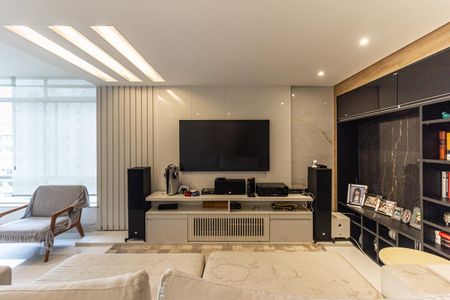 Sala de apartamento para alugar com 3 quartos, 158m² em Santa Cecilia, São Paulo
