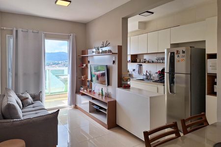 Sala de apartamento à venda com 2 quartos, 63m² em Largo da Batalha, Niterói