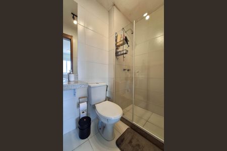 Apartamento à venda com 63m², 2 quartos e 1 vaga Apartamento à venda com 63m², 2 quartos e 1 vagaBanheiro da Suíte 1