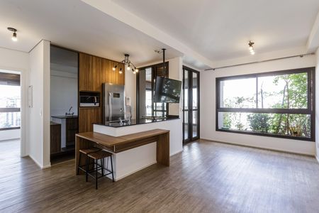 Sala de apartamento para alugar com 2 quartos, 81m² em Vila Olímpia, São Paulo