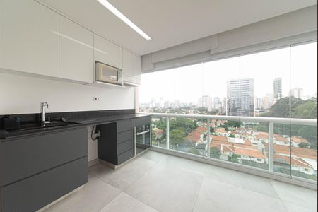 Varanda - Cozinha de apartamento para alugar com 2 quartos, 66m² em Brooklin, São Paulo