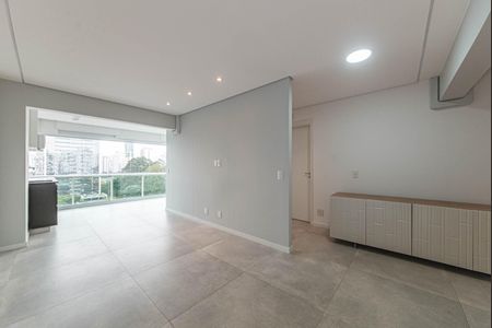 Sala de apartamento para alugar com 2 quartos, 66m² em Brooklin, São Paulo
