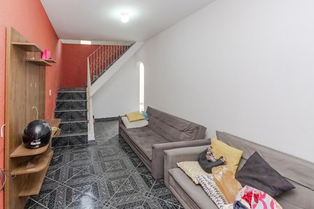 Sala de casa para alugar com 2 quartos, 139m² em Jardim Neide, São Paulo