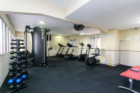 Apartamento à venda com 48m², 2 quartos e 1 vaga Apartamento à venda com 48m², 2 quartos e 1 vagaÁrea comum - Academia