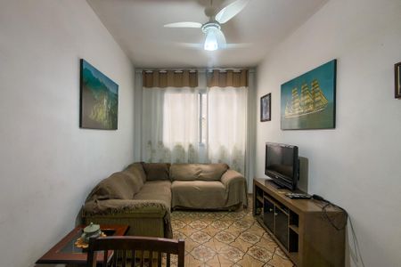 Sala de apartamento para alugar com 1 quarto, 49m² em Guilhermina, Praia Grande