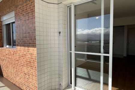 Varanda da Sala de apartamento para alugar com 2 quartos, 64m² em Macuco, Santos