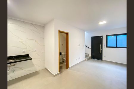 Sala de casa de condomínio à venda com 2 quartos, 65m² em Tremembé, São Paulo