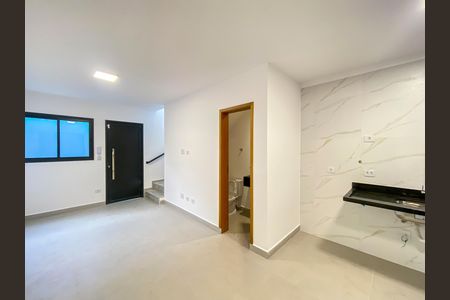 Sala de casa de condomínio à venda com 2 quartos, 65m² em Tremembé, São Paulo